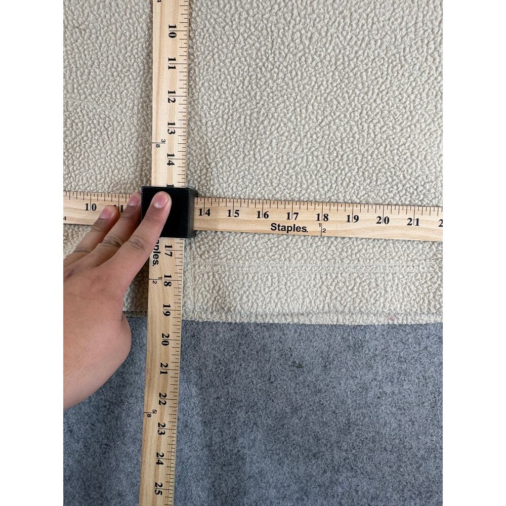 We The Free Hoodie Womens Beige Sherpa Fleece Pullover Sweatshirt Teddy Cozy XS - Picture 2 of 5